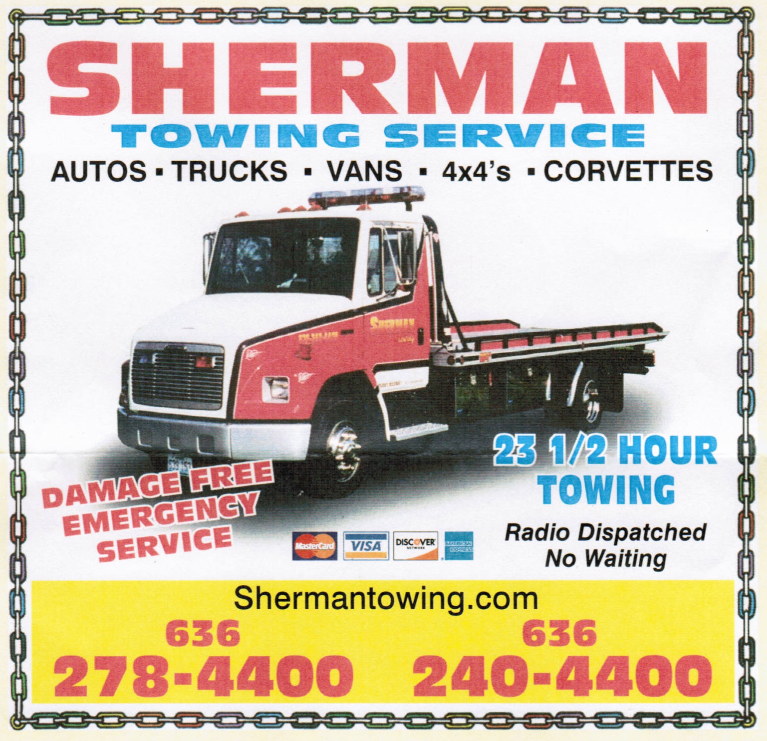 Sherman Towing, 1650 Kemmar Ct, O Fallon, MO MapQuest