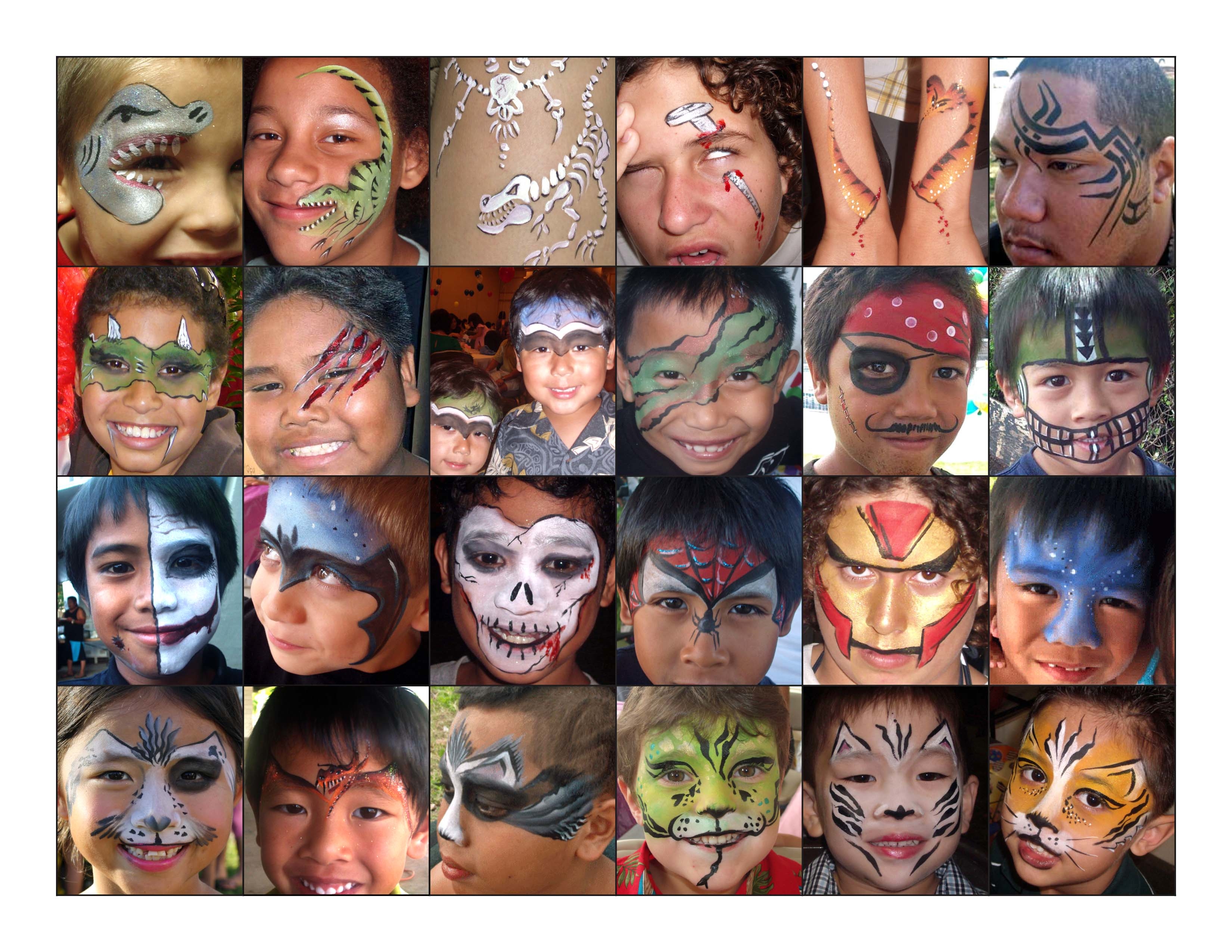 Hawaii Face Painting and Balloons - ColorWhims - Waianae, HI