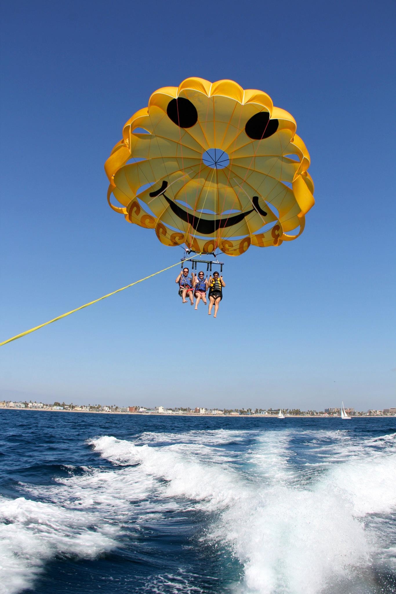 Marina Del Rey Parasailing Photo