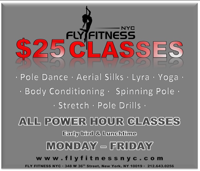 Monday-Friday $25 class special!