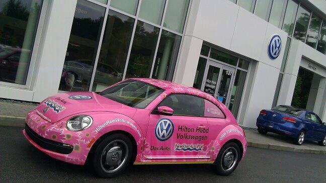 Come Check out our Pink VW Bug