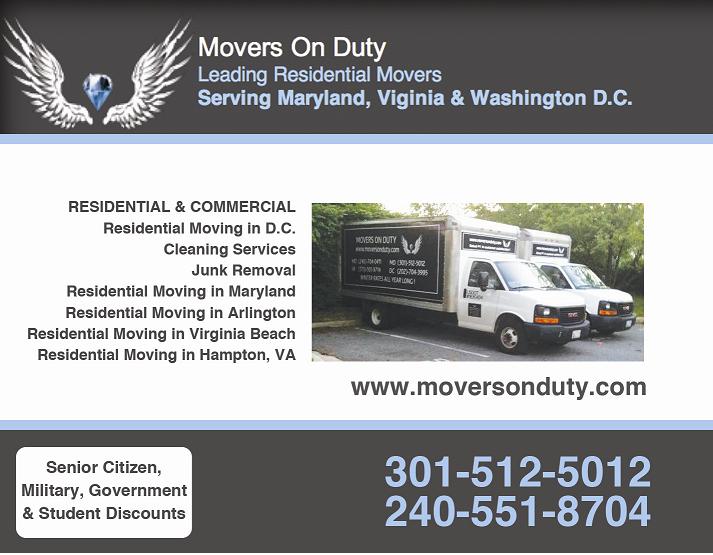 Movers On Duty - Gaithersburg, MD
