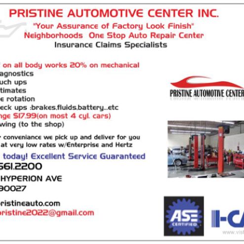 Pristine Collision Center Inc. Photo
