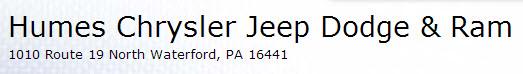 Images Humes Chrysler Jeep Dodge & Ram