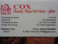 Cox Handyman Services Plus