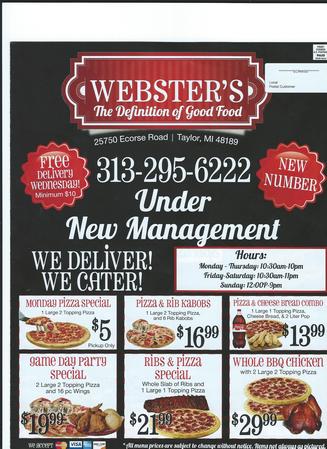 Websters BBQ