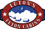 Luton&apos;s Teton Cabins Logo
