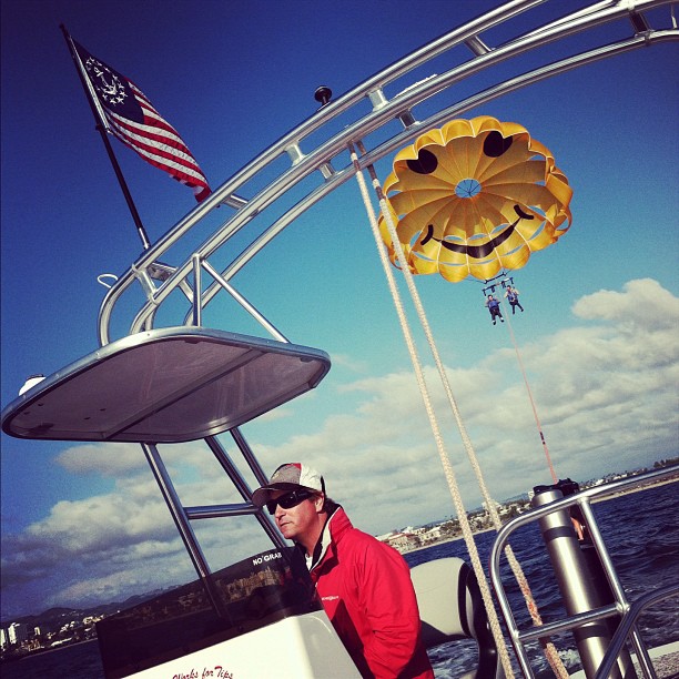 Marina Del Rey Parasailing Photo