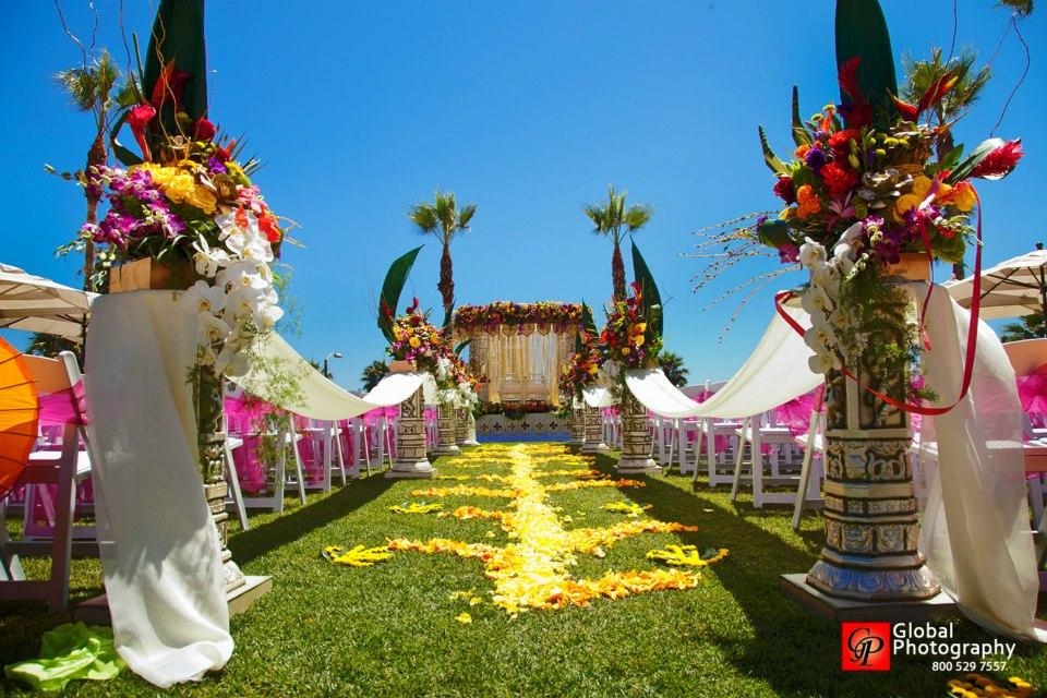 Unique Flowers and Decor Fullerton Flowers and Mandap in Fullerton
