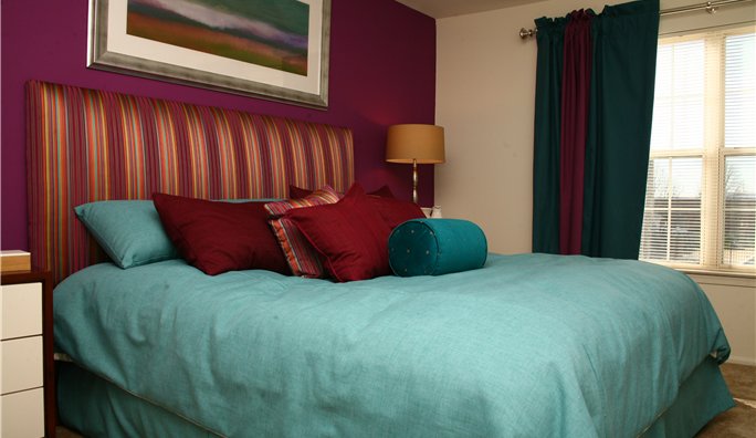A bedroom fit for a king!