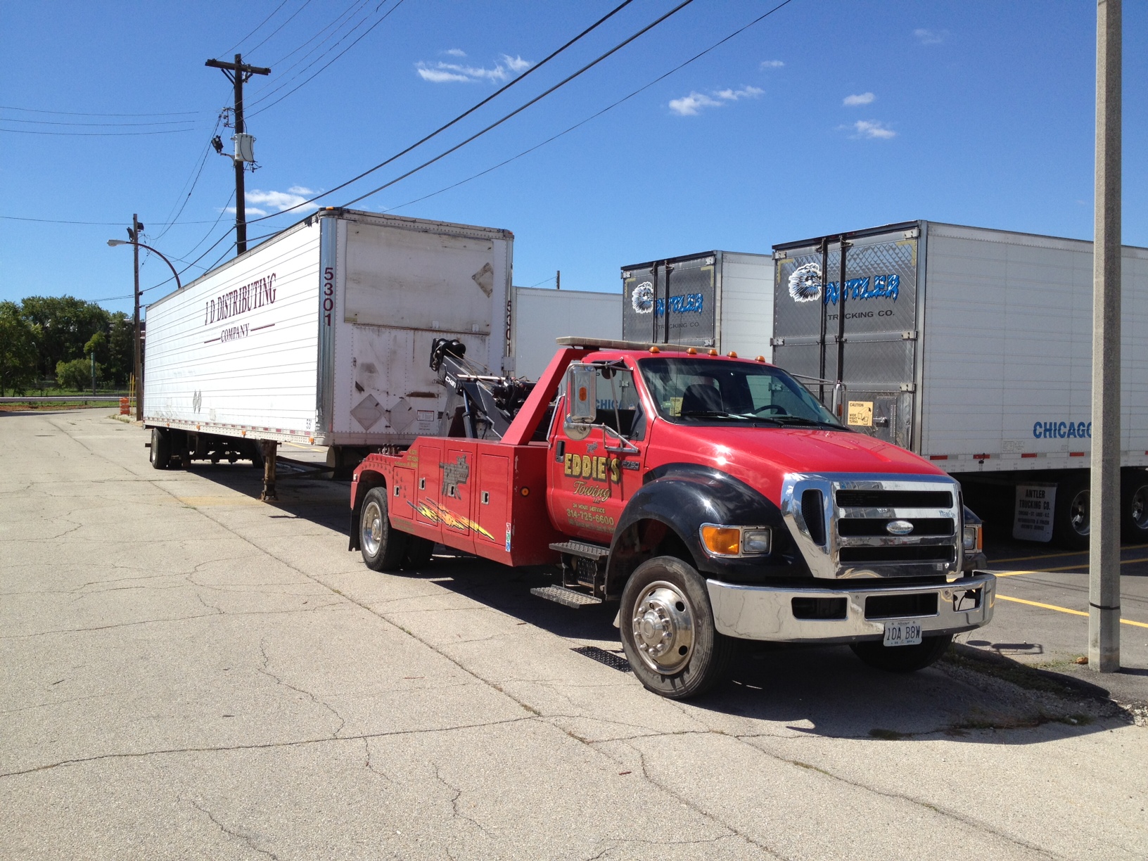 24 Hrs Eddie's Towing, LLC. CLOSED, 6400 Spencer Ave, Saint Louis, MO