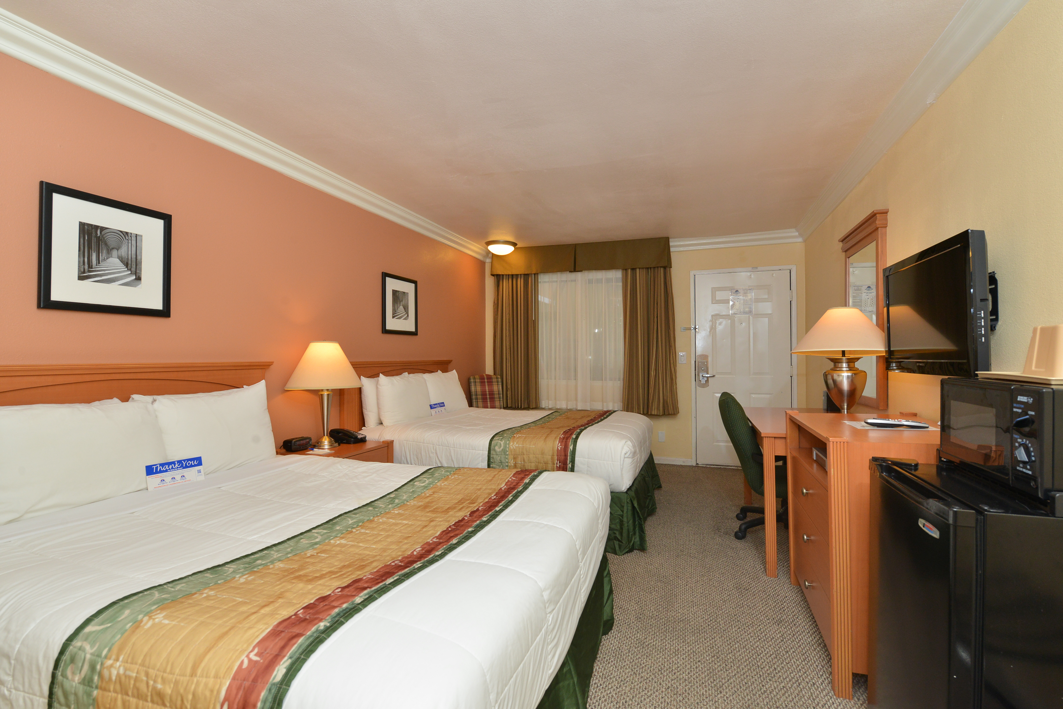 Two Queen Bed room