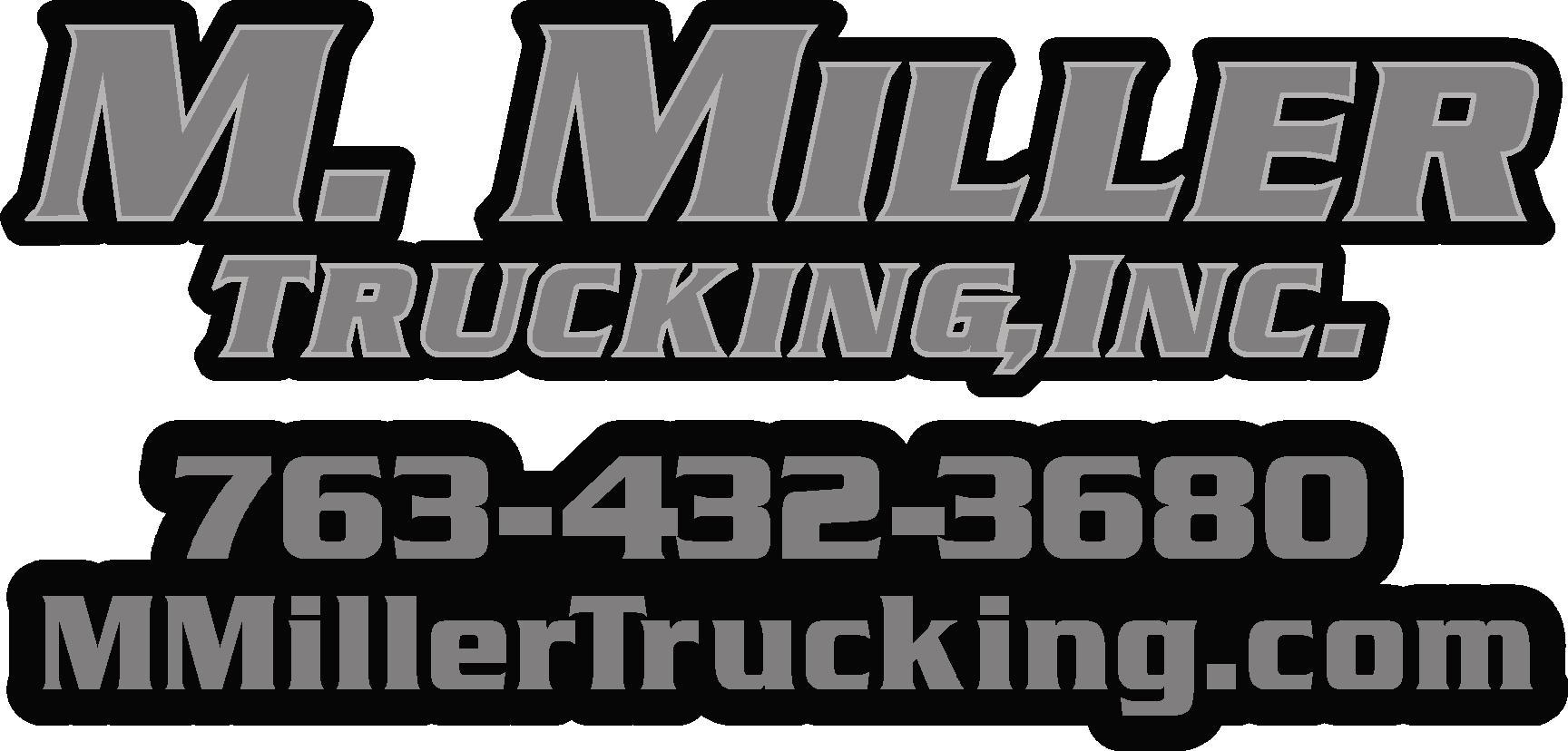 M Miller Trucking Inc Logo
