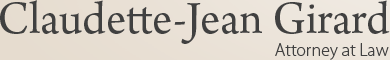 Claudette-Jean Girard, Attorney at Law