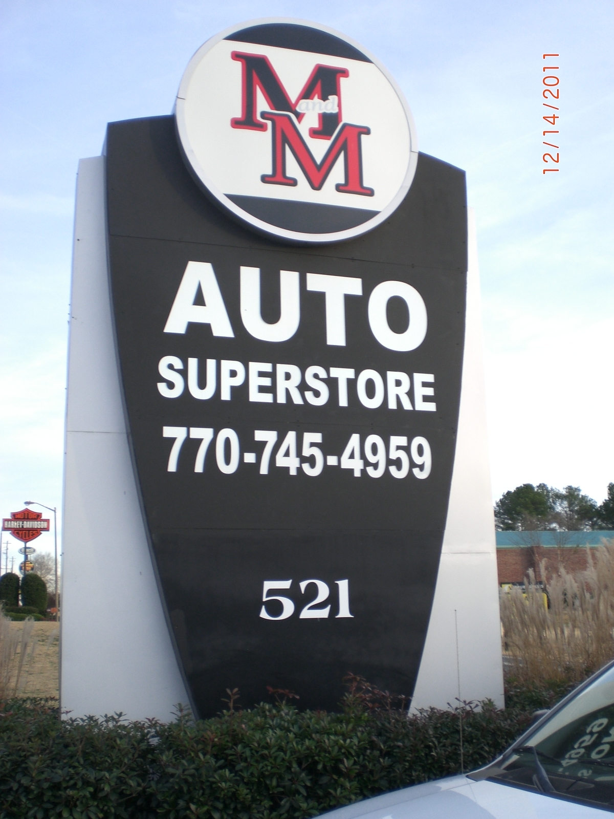M And M Auto SuperStore LLC, 521 Thornton Rd, Lithia Springs, GA 30122