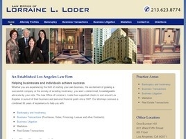 Law Office of Lorraine L. Loder - classified ad