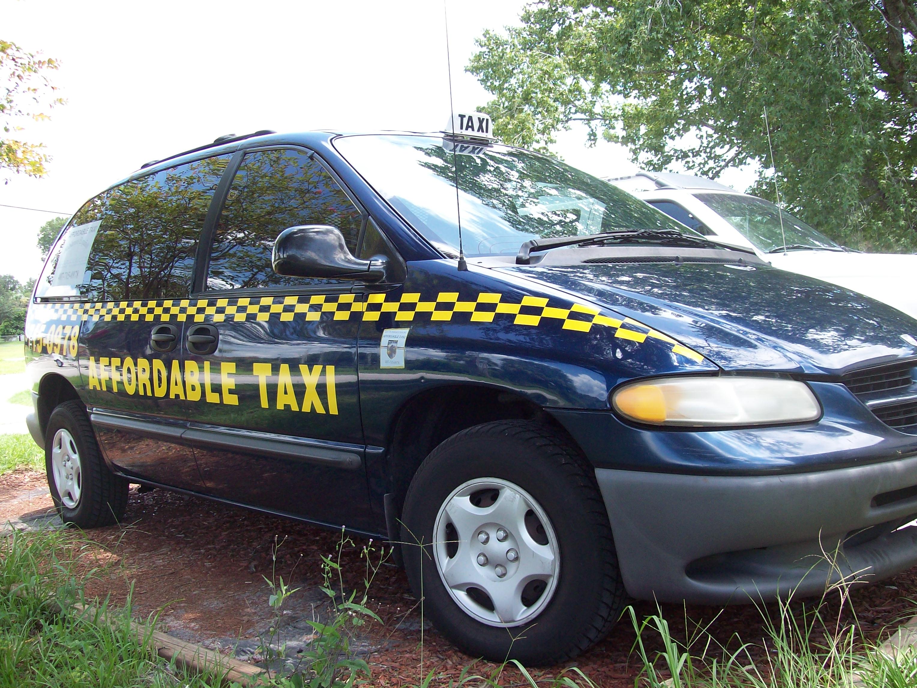 Affordable Taxi Photo