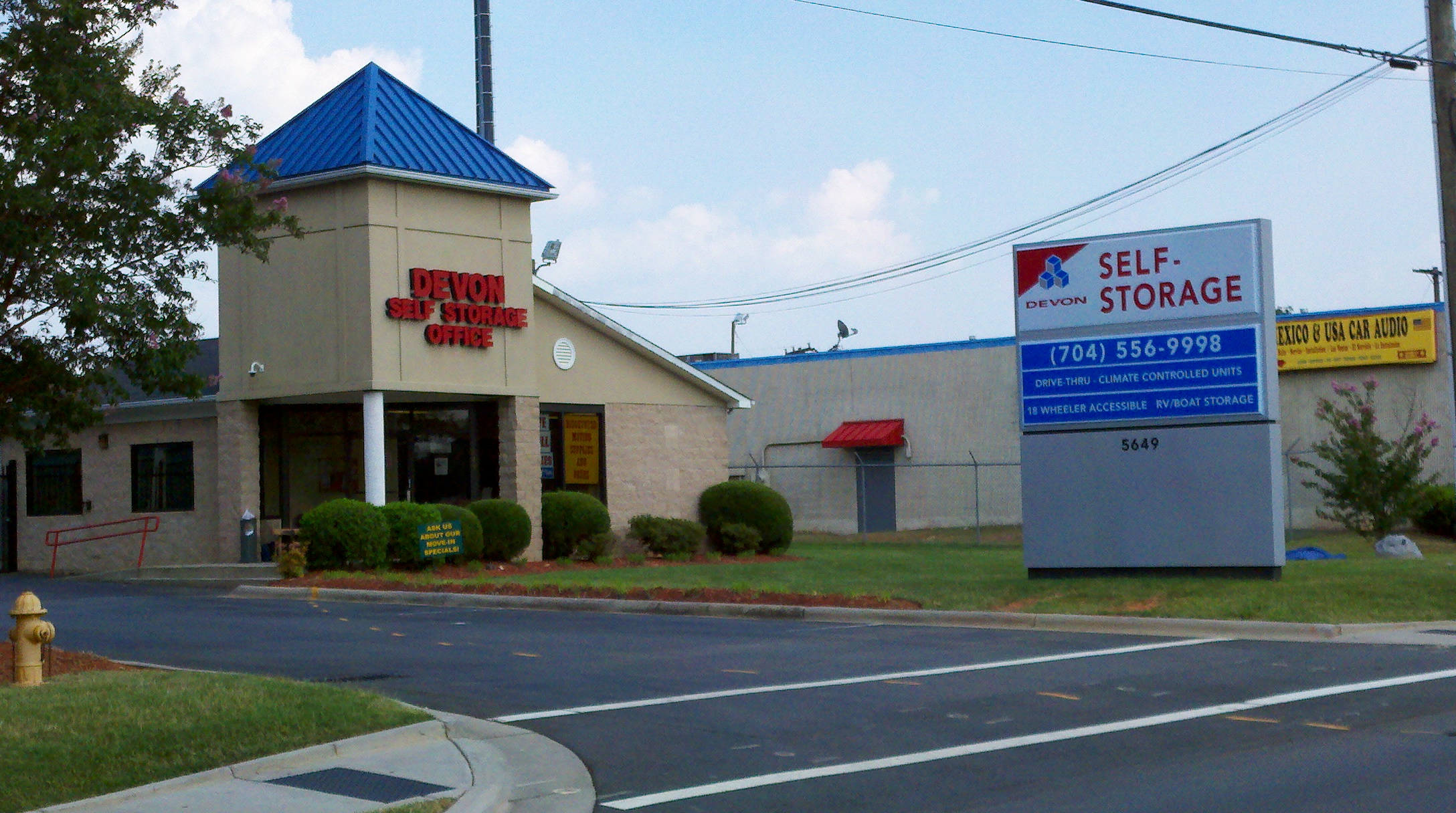 Devon Self Storage, 5649 South Blvd, Charlotte, NC MapQuest