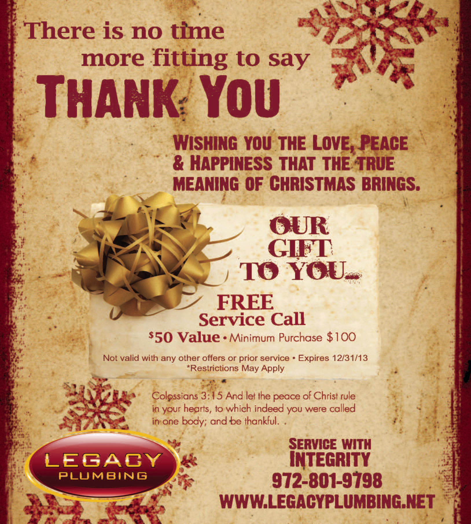 Legacy Plumbing Photo