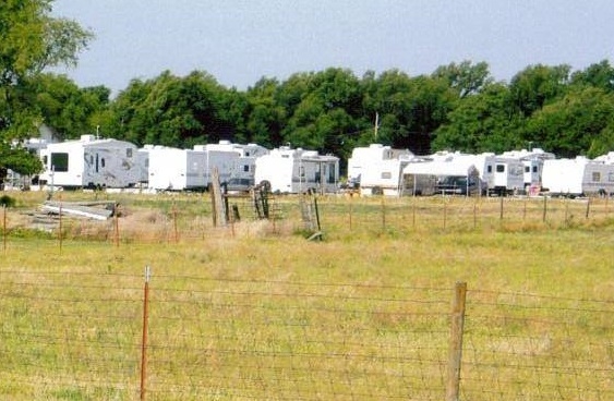 K &amp; P RV Park Logo