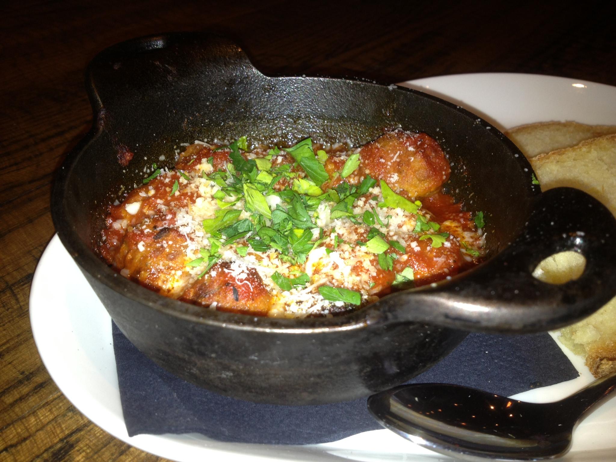 Meatballs Al Forno at RedRocks