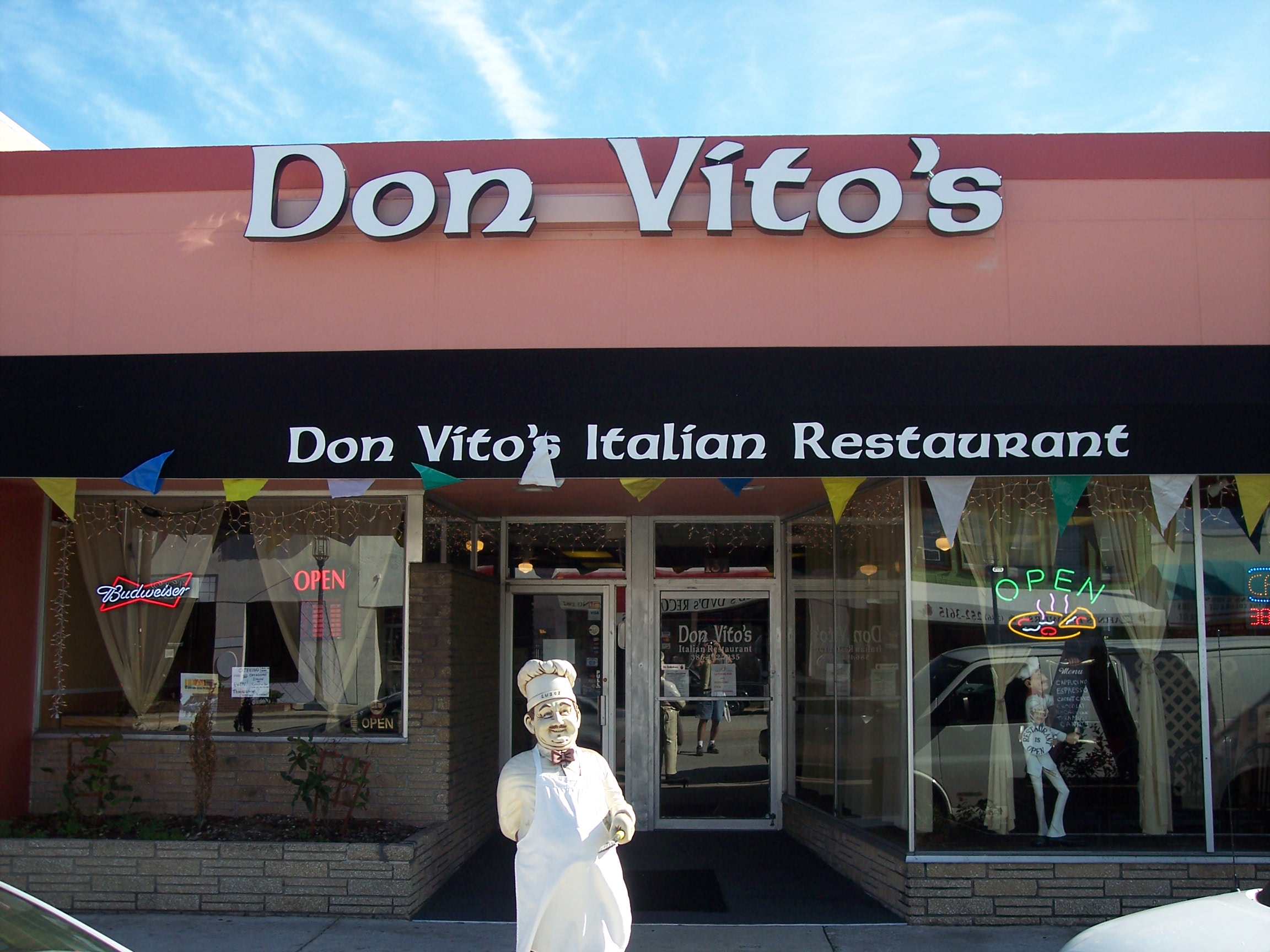 Don Vito's Italian Restaurant 137 W International Speedway Blvd Daytona