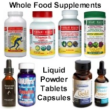 Organic Whole Food Supplements, Brazil Live Coral Calcium, ASO Liquid Oxygen, Fulvic Acid Liquid Minerals, Allimax Allicin-rich Garlic and more