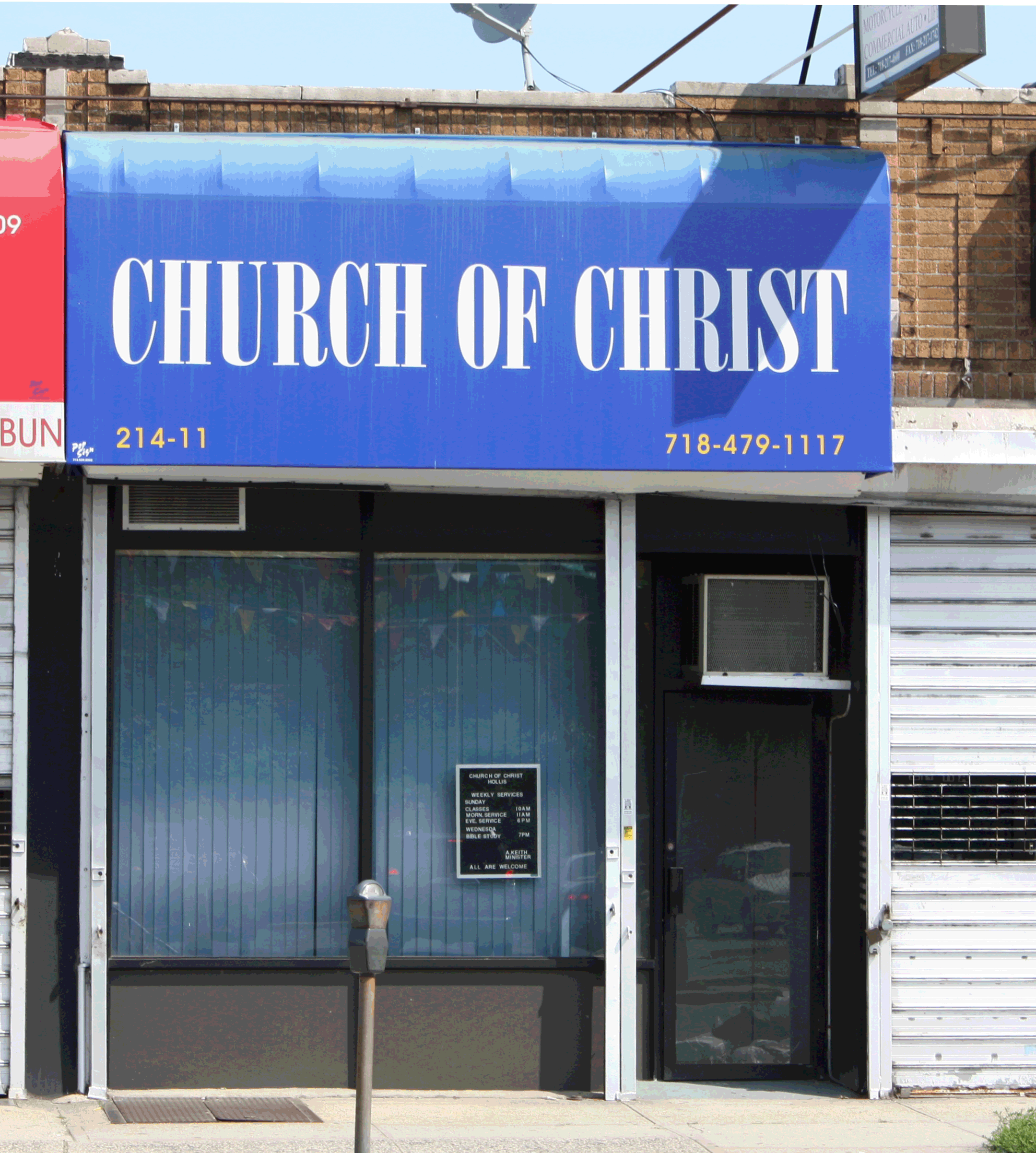 Hollis Church of Christ, 21411 Jamaica Ave, Queens Village, NY MapQuest