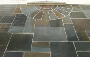 Beautiful flagstone work