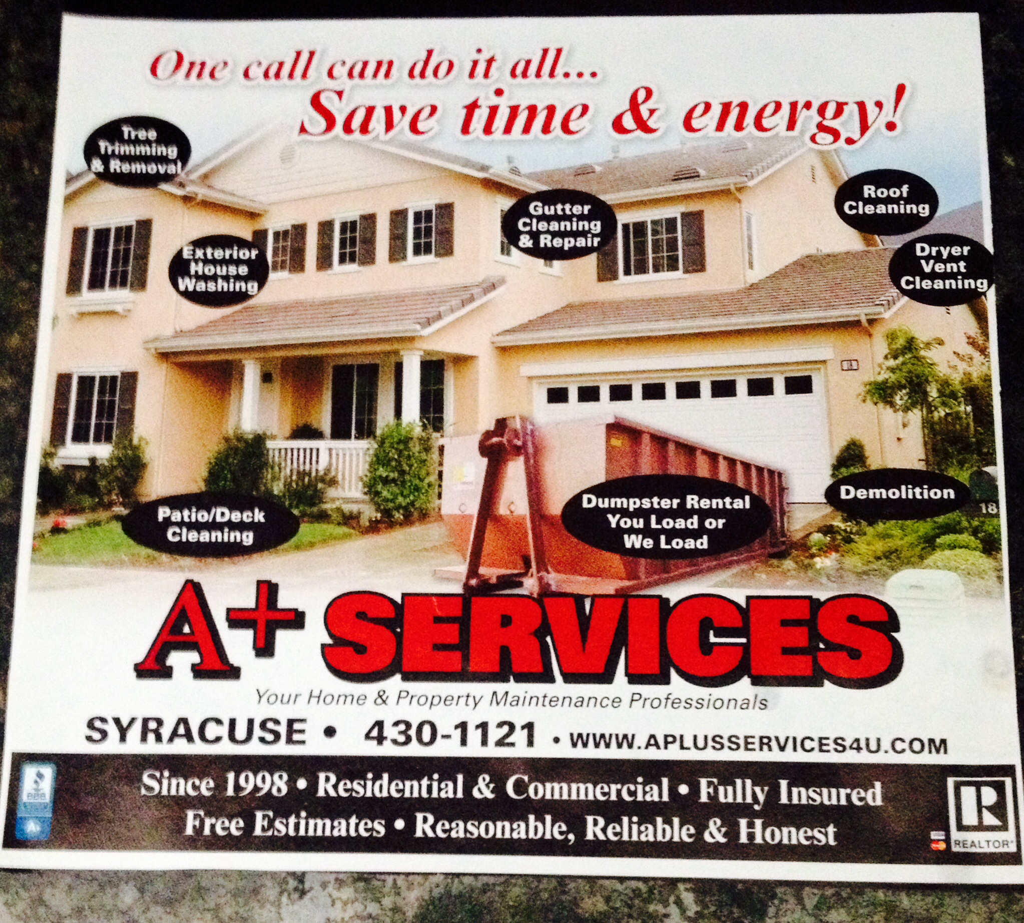 A Plus Services & Discount Dumpster Rental Photo