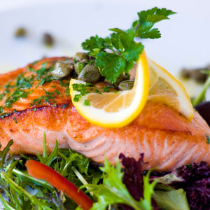 Cooked fish - yum!