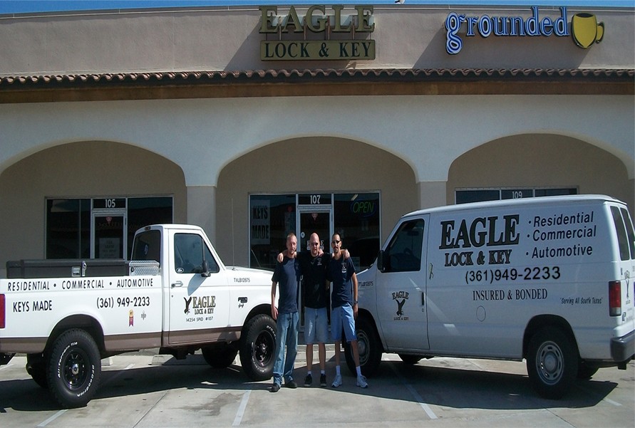 Eagle Lock and Key, 14254 S Padre Island Dr, Ste 107, Corpus Christi