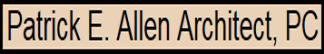 Patrick E. Allen Architect, PC