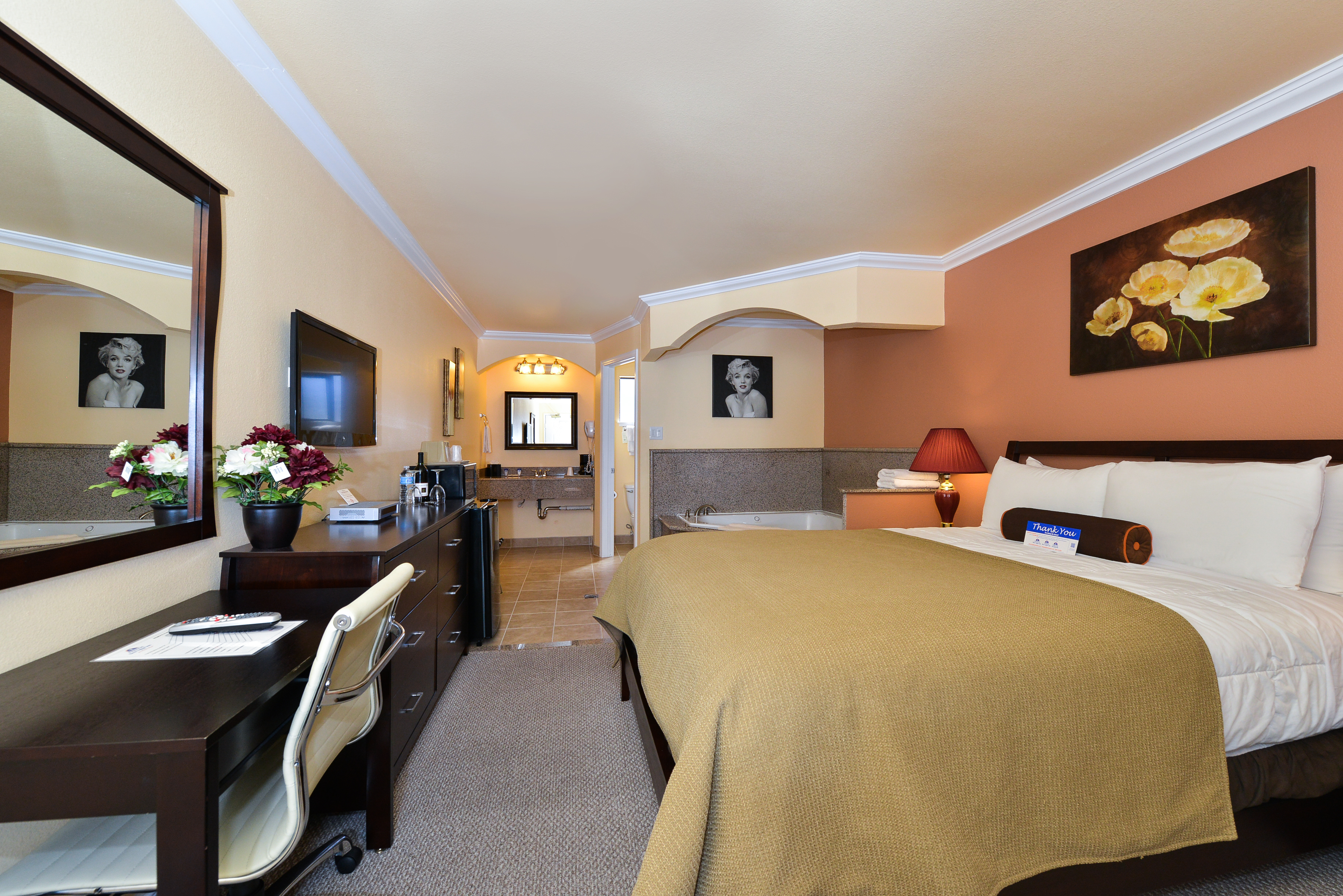 One Queen Bed Jacuzzi Room