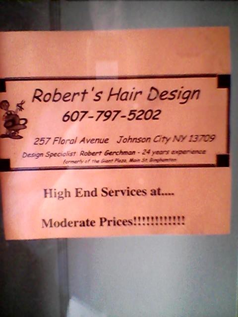 Robert's Hair Design