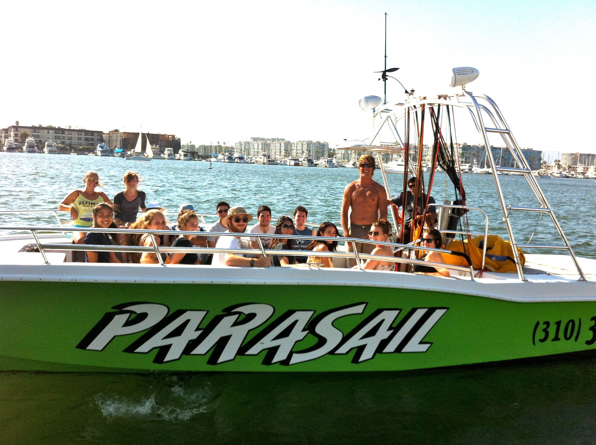 Marina Del Rey Parasailing Photo