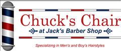 Chuck's Chair at Jack's Barber Shop