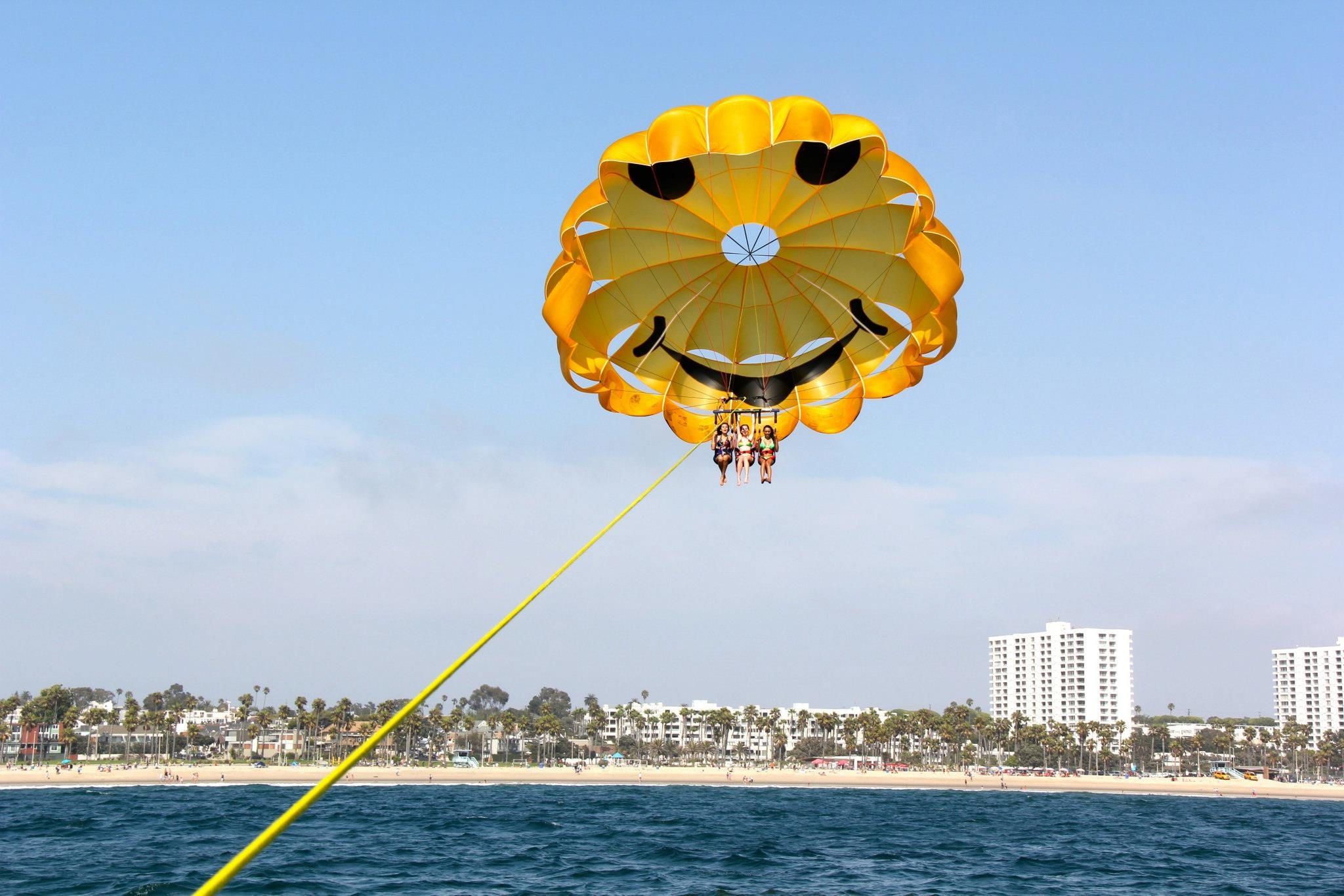 Marina Del Rey Parasailing Photo