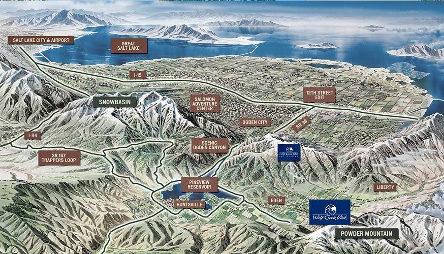 Ogden Valley Realty Snowbasin Powder Mountain Eden Utah in Eden