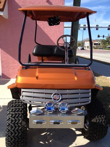 The options for personalizing custom golf carts are endless!  Affordable golf cars offers a full line of quality accessories to meet your recreational needs and reflect your individuality!