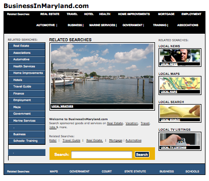 Be sure to ask about your FREE basic listing with BusinessInMaryland.com  410-326-3909