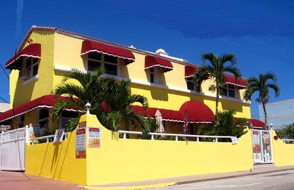 Villa Sinclair Beach Suites & SPA 317 Polk Street Hollywood Beach Florida 33019 RSVP 1-954-450-0000 steps from the Beach & Hollywood Boardwalk