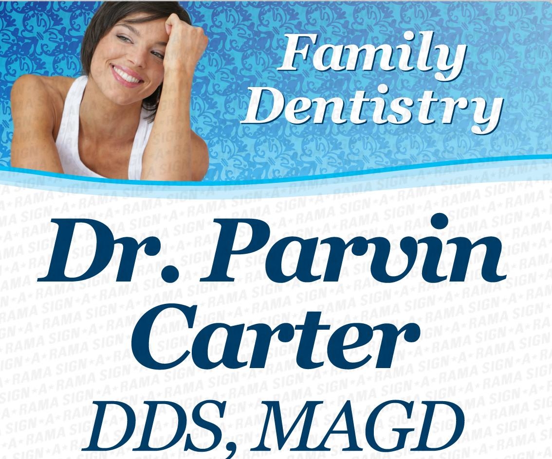 Dr. Parvin Carter, DDS, MAGD A  Redding Invisalign Center Logo