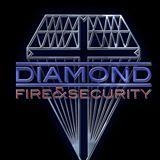 Diamond Fire &amp; Security Logo