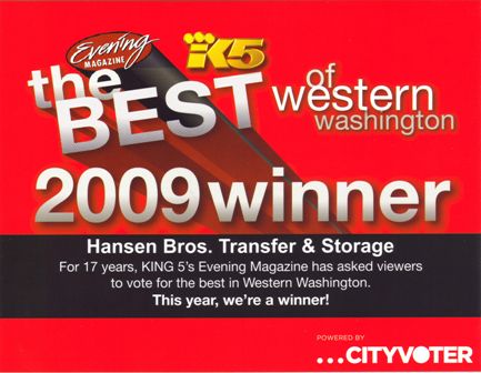 Hansen Bros. Moving & Storage - Seattle, WA