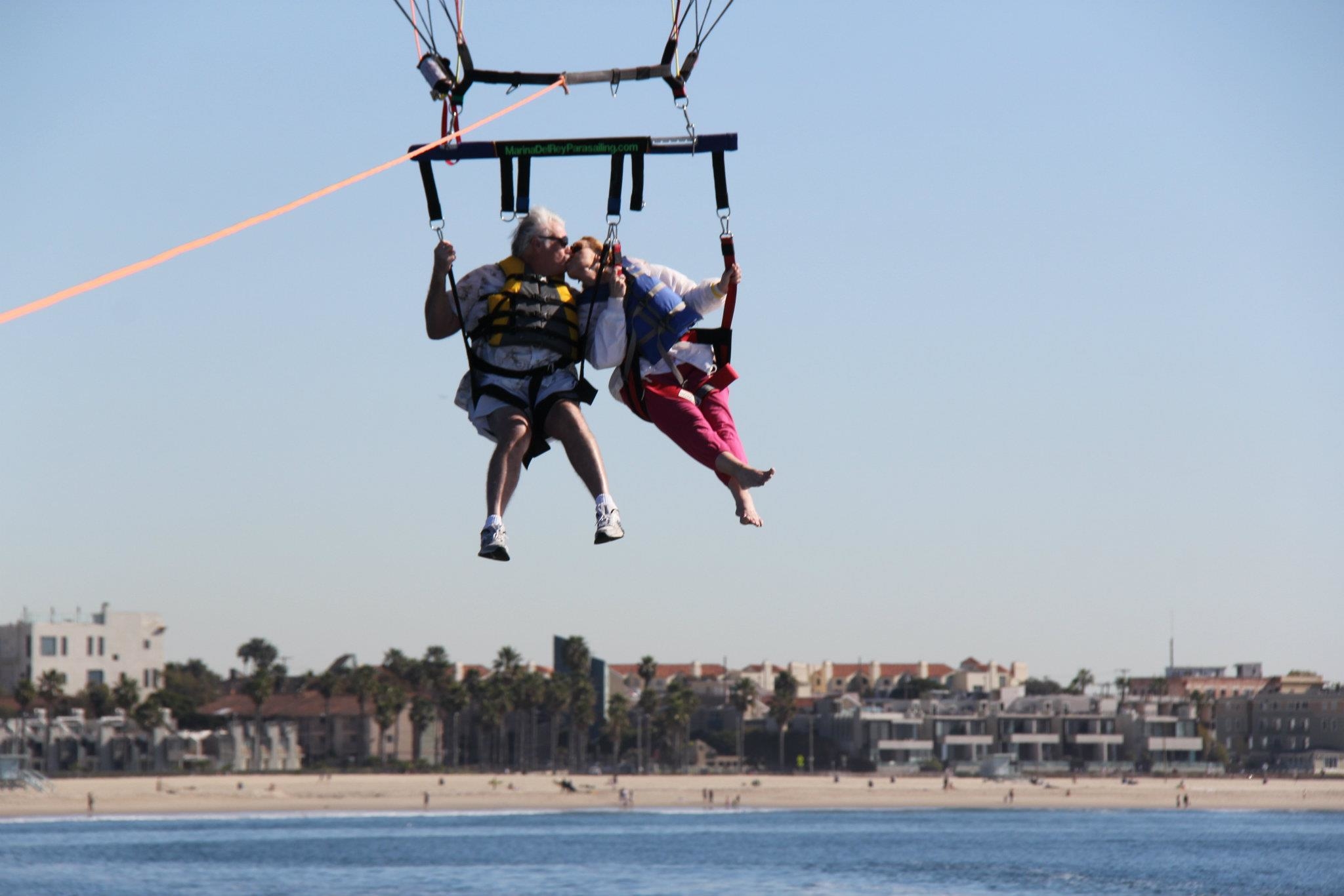 Marina Del Rey Parasailing Photo