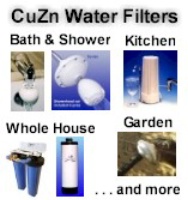 Water Filters for Showers, Baths, Kitchens, Whole House, Gardens, Travel, Chlorine, Chloramine, Fluoride, Nitrates, Hardness and more