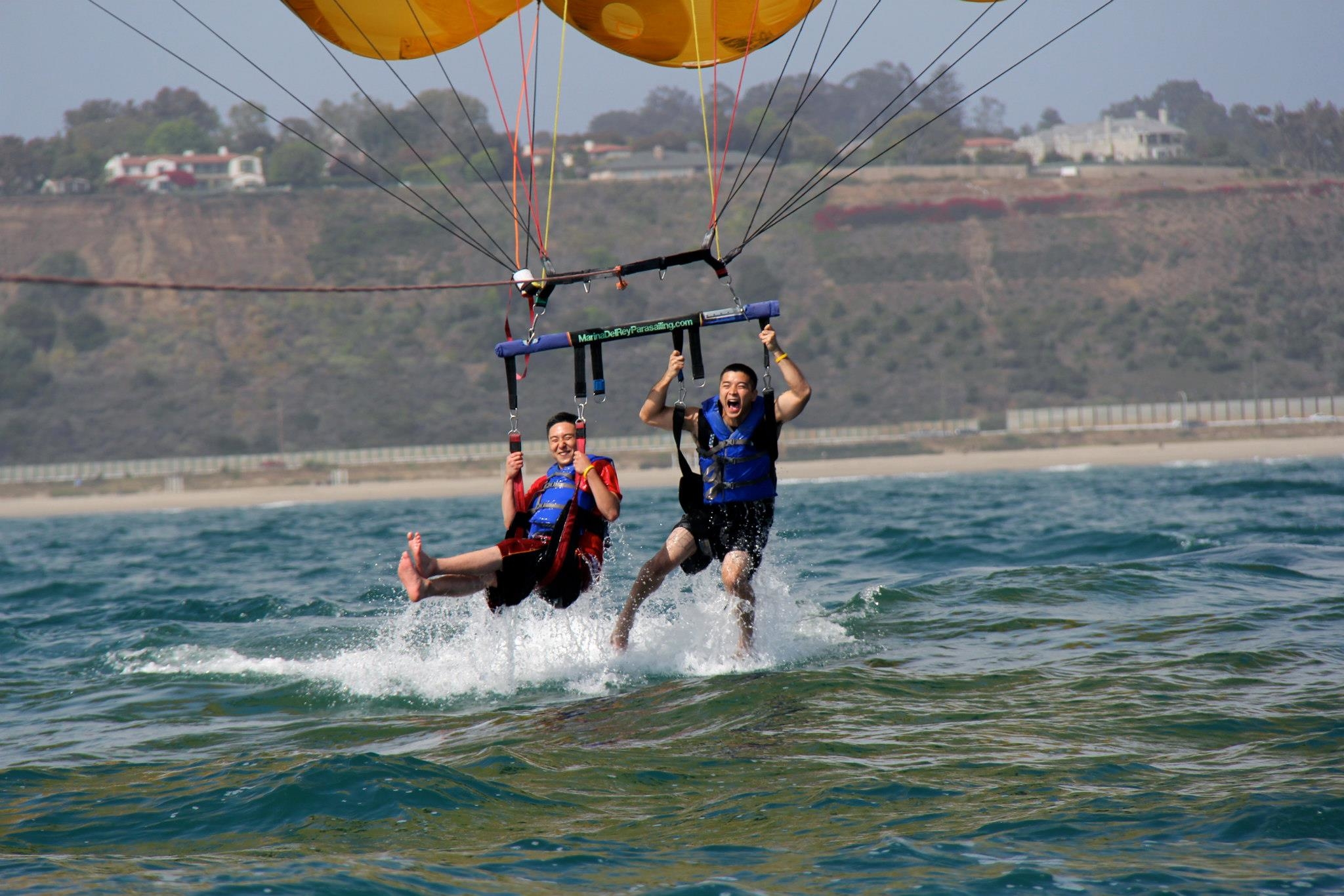 Marina Del Rey Parasailing Photo