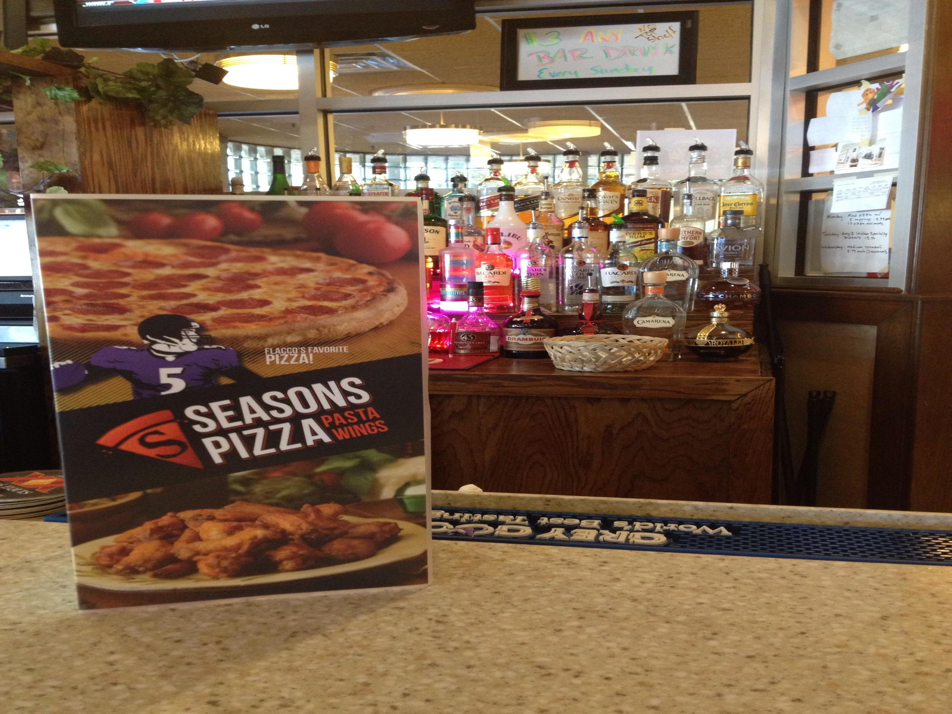 Seasons pizza coupon code