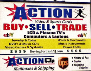 Action Video & Sports Cards